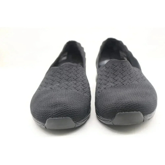 Skechers Women's Seager Stat-Slip Ons-Wide Fit-Air-Cooled Memory Foam-Size 10 - Picture 2 of 9